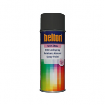 Peinture Belton aérosol SpectRAL brillante RAL 7022 Gris Terre Ombre