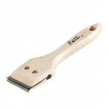 Racloir L'Outil Parfait 2 lames réversibles acier 6 cm manche bois