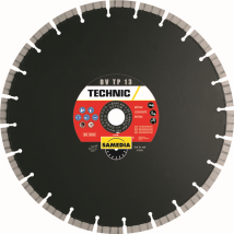 DISQUE DIAMANT TECHNIC BV TP 13 Ø350 AL 25,4. SAS HAUTEUR DE SEGMENT 13 MM.
