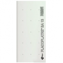 Plaque de plâtre Placoplatre BA13 - 2,80 M x 1,20 M - ép. 12,5 MM