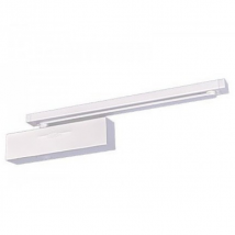 Ferme porte hydraulique bras anti vandalisme GR400510 blanc RAL 9016