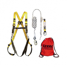 Kit harnais antichute 1 harnais stop chute 30 m Levac 3616KIT2STOP30M