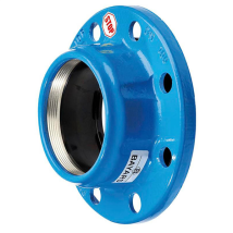 RACCORDEMENT A BRIDE STOP PVC DN 100 DE 110
