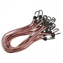 Tendeur élastique avec crochets Ø 8 mm longueur 80 cm lot de 10