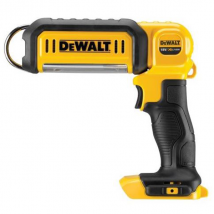 Lampe LED DeWalt XR 18V faisceau large tête articulée sans batterie