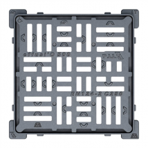 Grille Fonte Plate Avec Cadre 600x600 C250 PMR - NF