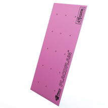 Plaque de plâtre résistante au feu - Placoflam BA15 - 2,50 M x 1,20 M - ép. 15,0 MM