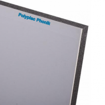 Doublage isolant acoustique - Polyplac Phonik G BA13+40 MM - R = 1,30 m².K/W - 2,70 M x 1,20 M