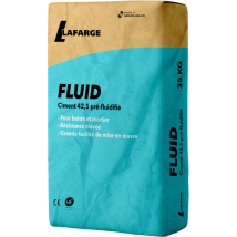 Ciment Lafarge FLUID 42,5 - Pré-fluidifié et Haute Résistance