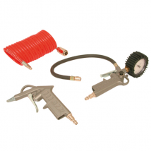 Kit soufflette bec court pistolet gonflage et tuyau 5 m Lacmé 325702