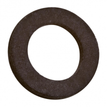 Joint d'écrou de siphon 33 x 42 mm - Caoutchouc noir - 30 x 38 x 2 mm - Lot de 2
