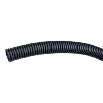 Gaine ICTA pour câbles électriques diamètre 20 mm longueur 25 m noir avec tire-fil 100594