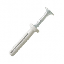 Cheville à frapper tête plate EDIA 6 mm 35 mm - Lot de 100