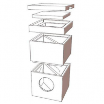 COUV BET P/REG EP 40X40 A/ENT DAUP