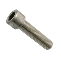 Vis à métaux tête cylindrique six pans creux inox A4 DIN 912 ISO 4762 M8x25 filetage total - boîte de 100