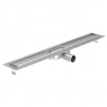 CUVE ACO SHOWERDRAIN C - LONGUEUR 1185MM INOX - AVEC BAVETTE PERIPHERIQUE - SIPH