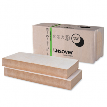 Panneau fibre de bois Isonat Flex 55 - R = 5,55 m².K/W - 1,22 M x 0,60 M - ép. 200,00 MM
