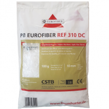 Fibre polypropylène Eurofibres pour chapes bétons et mortiers 100g