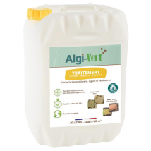 Traitement fongicide éco-responsable pour toitures façades et terrasses - Algi-vert - bidon de 20 litres