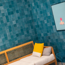 Faïence murale brillante effet Zellige - Mélange Ragno