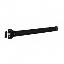 Barre anti-panique 3 points haut et bas Pushbar 90+ - longueur 836 mm - Noire