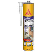 Mastic colle polyuréthane Sikaflex PRO 11FC noir 300 ml : 152870 Sika 7287