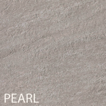 Carrelage sol extérieur effet "pierre" BRAVE - Pearl - 60 cmx60 cm Ép.20 mm