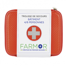 Trousse de premiers secours Farmor spécial bâtiment - 4 à 6 personnes