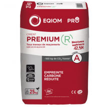 Ciment polyvalent Eqiom Premium R - CEM II/C-M 42.5N CE NF - 25 kg