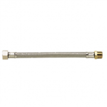 Flexible alimentation Mâle - Femelle à visser - MF 12 x 17 L500 mm Inox