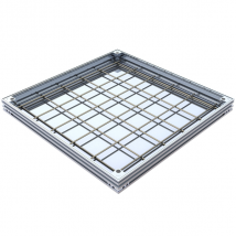 TRAPPE ACO UNIFACE ALUMINIUM 500X500MM H50MM L15 / 50KN