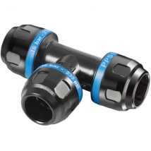 Té égal Prevost PPS1 TE16 aluminium - diamètre extérieur 16 mm
