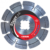 Disque diamant Start Line béton brique Ø125 mm X Lock Diam Industries