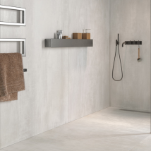 Carrelage intérieur effet métal en grès cérame - Titan - 60,0 CM x 60,0 CM - ép. 9,00 MM - Indium