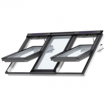 Verrière Atelier Velux 3en1 rotation motorisée à énergie solaire
