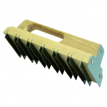 Chemin de fer plat avec 12 lames dentées 300 x 40 mm Taliaplast 301422