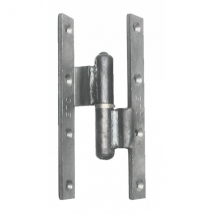 Paumelle picarde coudée sens droite - 190 x 80 x 100 mm