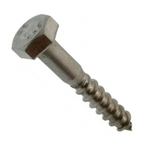 Vis à bois tête hexagonale tirefond inox A2 M10x50 Acton 6230410X50
