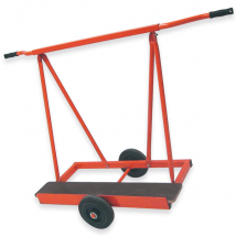 Chariot roule-panneaux à poignée télescopique Théard 9085 pour contre-plaqué plâtre et aggloméré