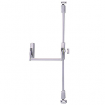 Fermeture anti-panique 2 points - Crossbar 89 - longueur 1250 mm - coloris argent
