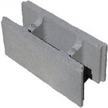 Bloc béton de coffrage calibré Stepoc - B60 - 500 MM x 200 MM x 200 MM