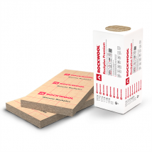 Isolant laine de roche Rockplus Premium kraft - R 3,75 m².K/W - 1,35 M x 0,60 M - ép. 120 MM
