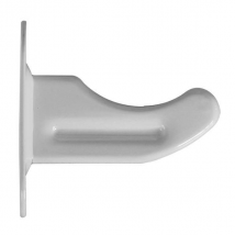 Support fixation radiateur rideau fonte RAM 100 mm visser Epoxy blanc