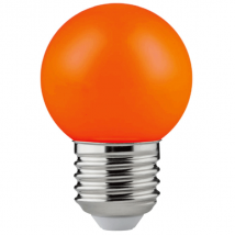 Ampoule couleur orange Sylvania ToLEDo Deco sphère 1 W 28 lm culot E27