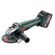 Meuleuse 125 mm sans fil Metabo W 18 7-125 avec batteries et chargeur