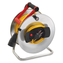 Enrouleur électrique Brennenstuhl Silver Jardi-500 - câble de 50,00 M H05VV-F 3G1,5 IP20