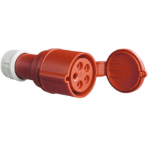 Prise prolongateur femelle à clapet 3P+N+T - 16 A - 380 V - norme P17