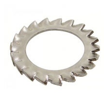 Rondelle éventail denture ext. AZ inox DIN6798A M24 Ø38 x 1.5 mm