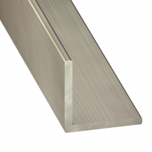 Cornière égale - Acier inoxydable - 20 x 20 mm - épaisseur 1 mm - longueur 2 m CQFD 2022-5638