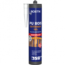 Colle polyuréthane gel bois extérieur matériaux divers Bostik 310ml